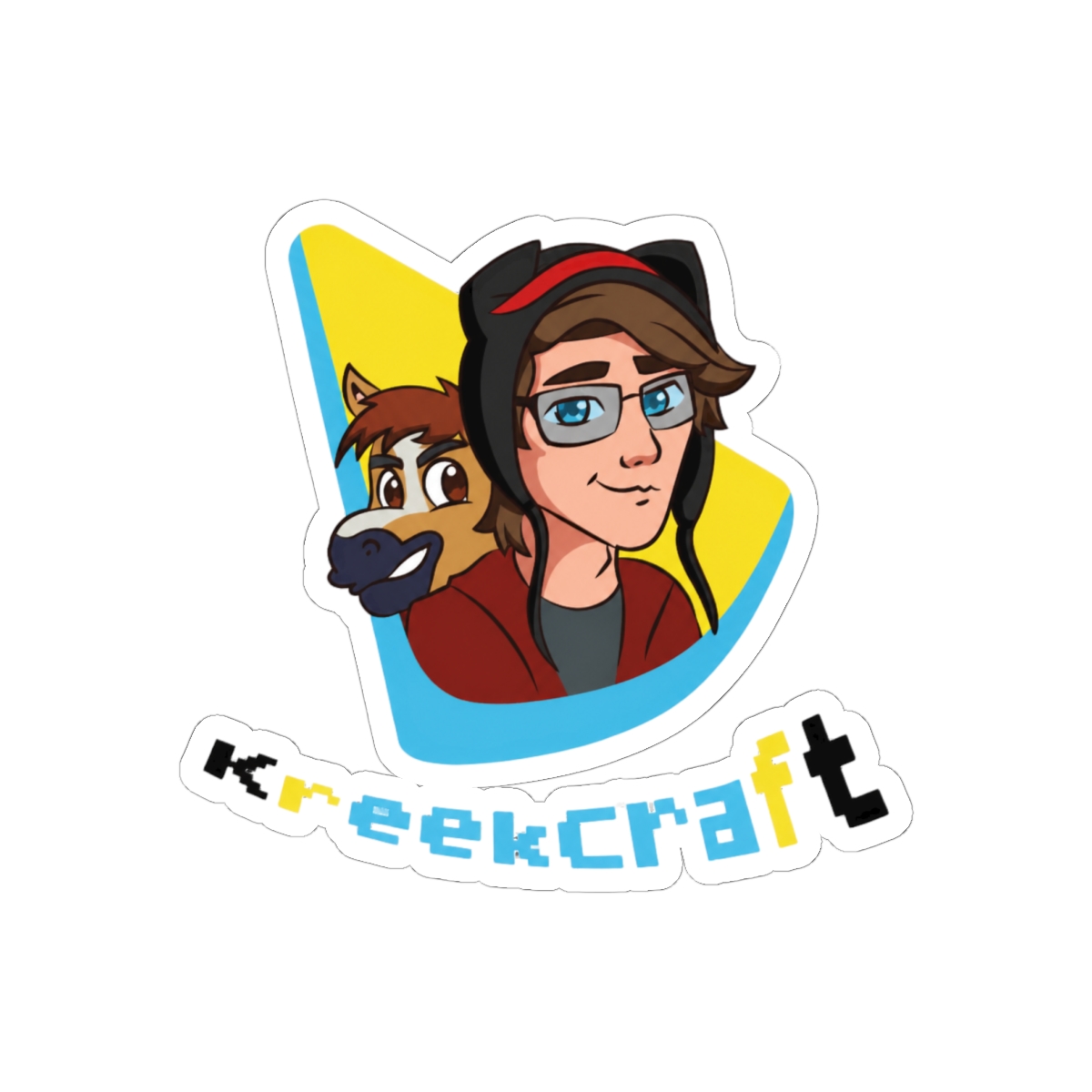 KreekCraft Roblox Superfan Sticker | Bold Gaming Vinyl Decal