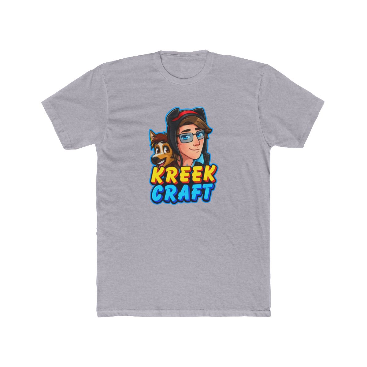 KreekCraft Fan Art T Shirt - Roblox Gamer Gift - alternate angle 3, merchandise