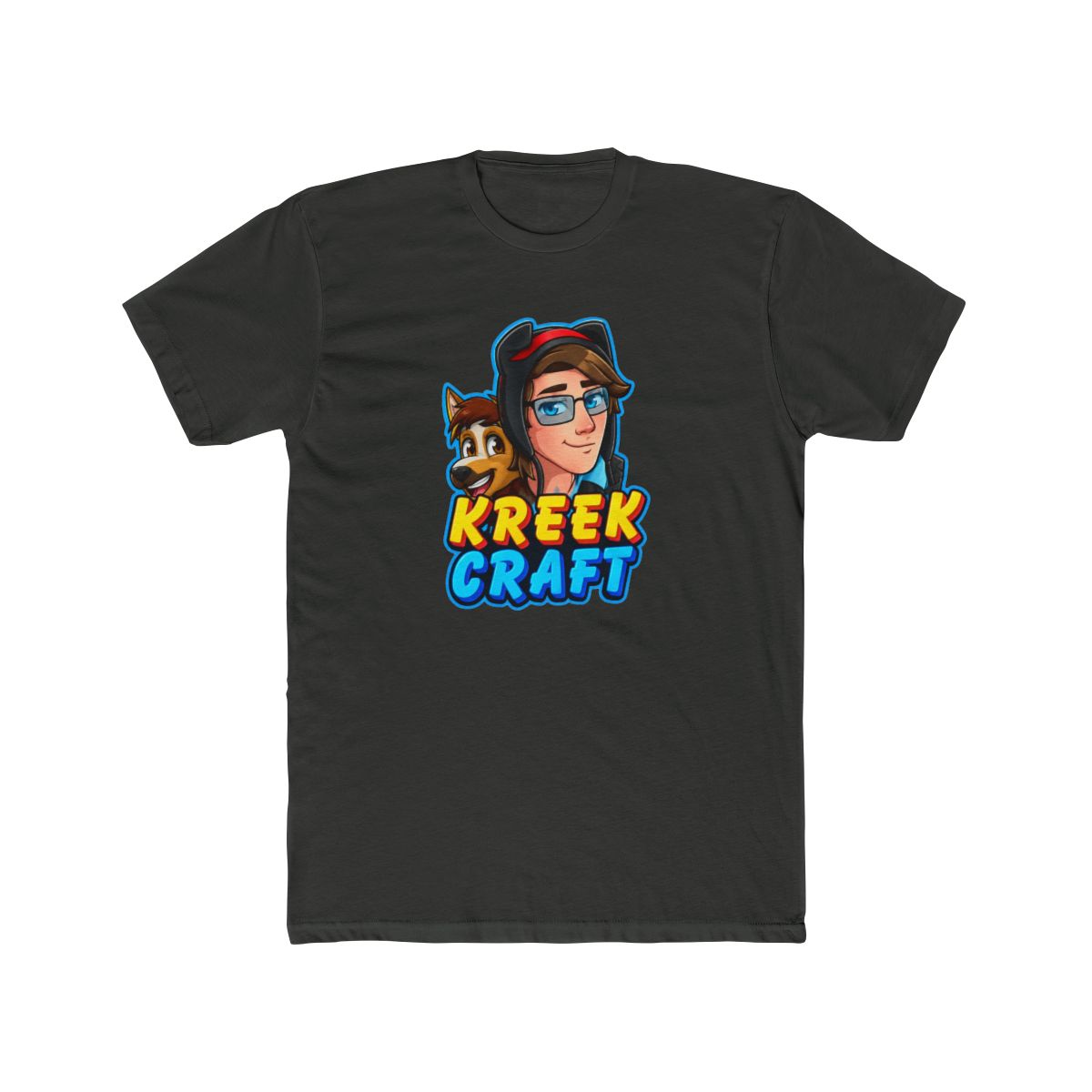 KreekCraft Fan Art T Shirt - Roblox Gamer Gift - alternate angle 5, merchandise