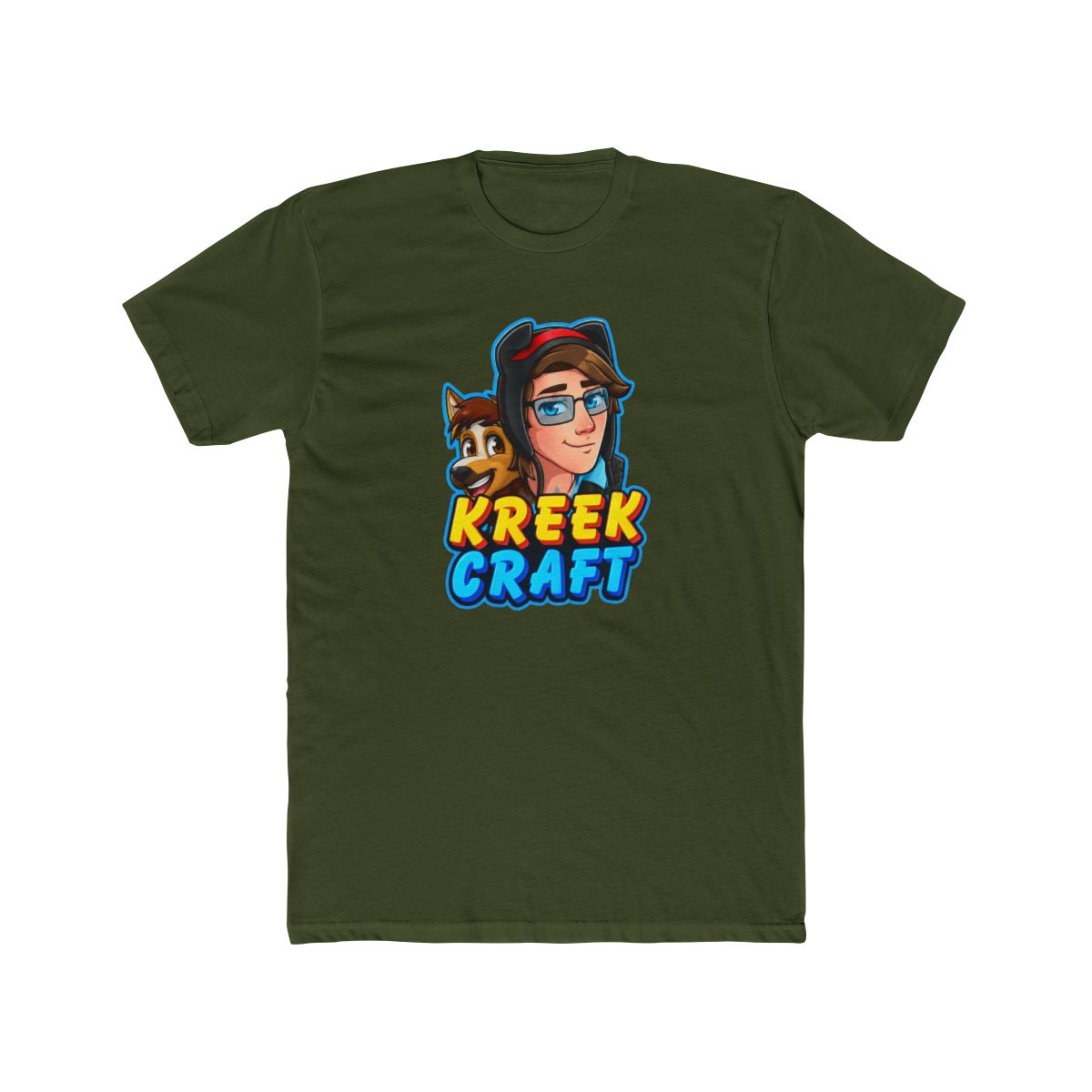 KreekCraft Fan Art T Shirt - Roblox Gamer Gift - alternate angle 4, merchandise