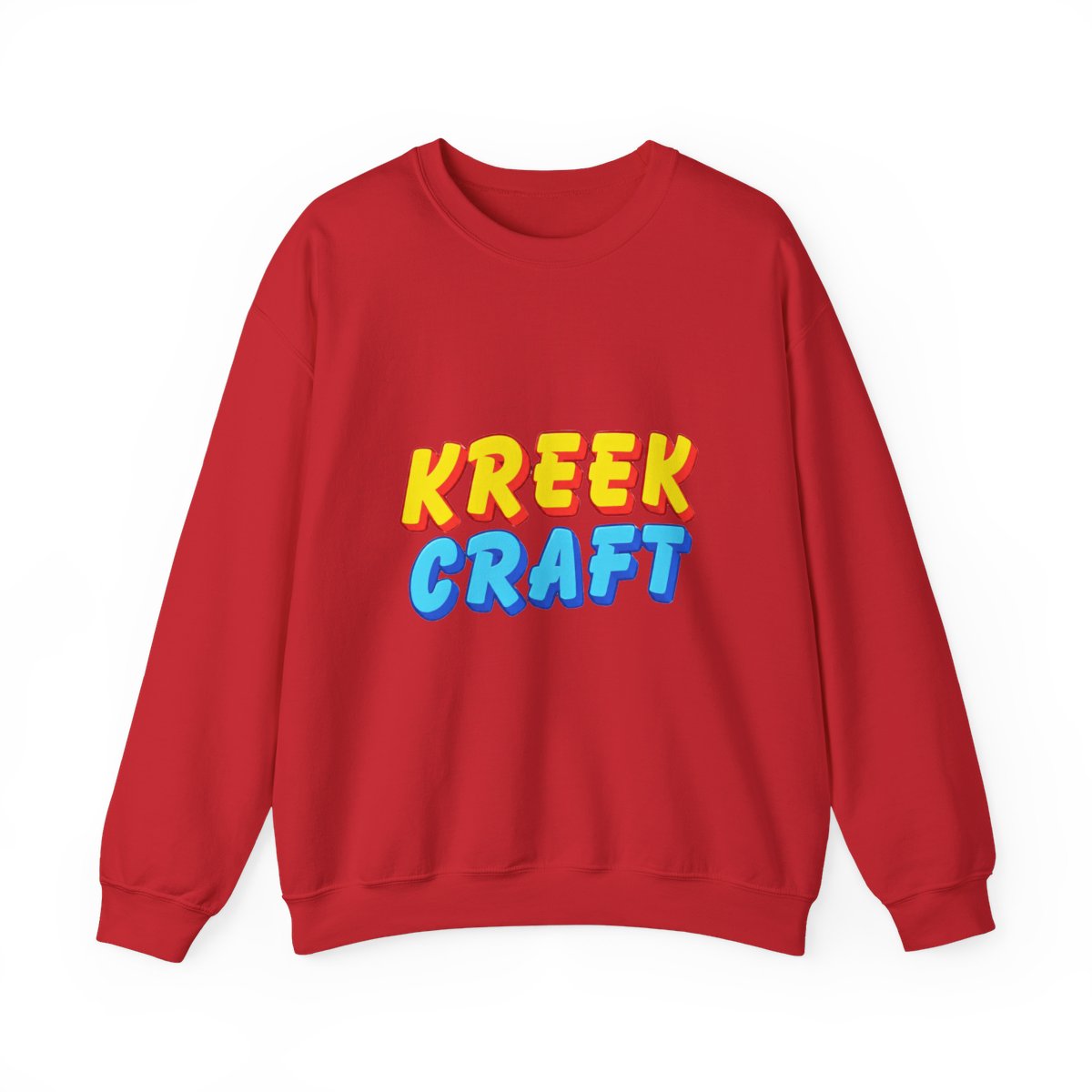 KreekCraft Roblox Fan Art Crewneck Sweatshirt - alternate angle 3, merchandise