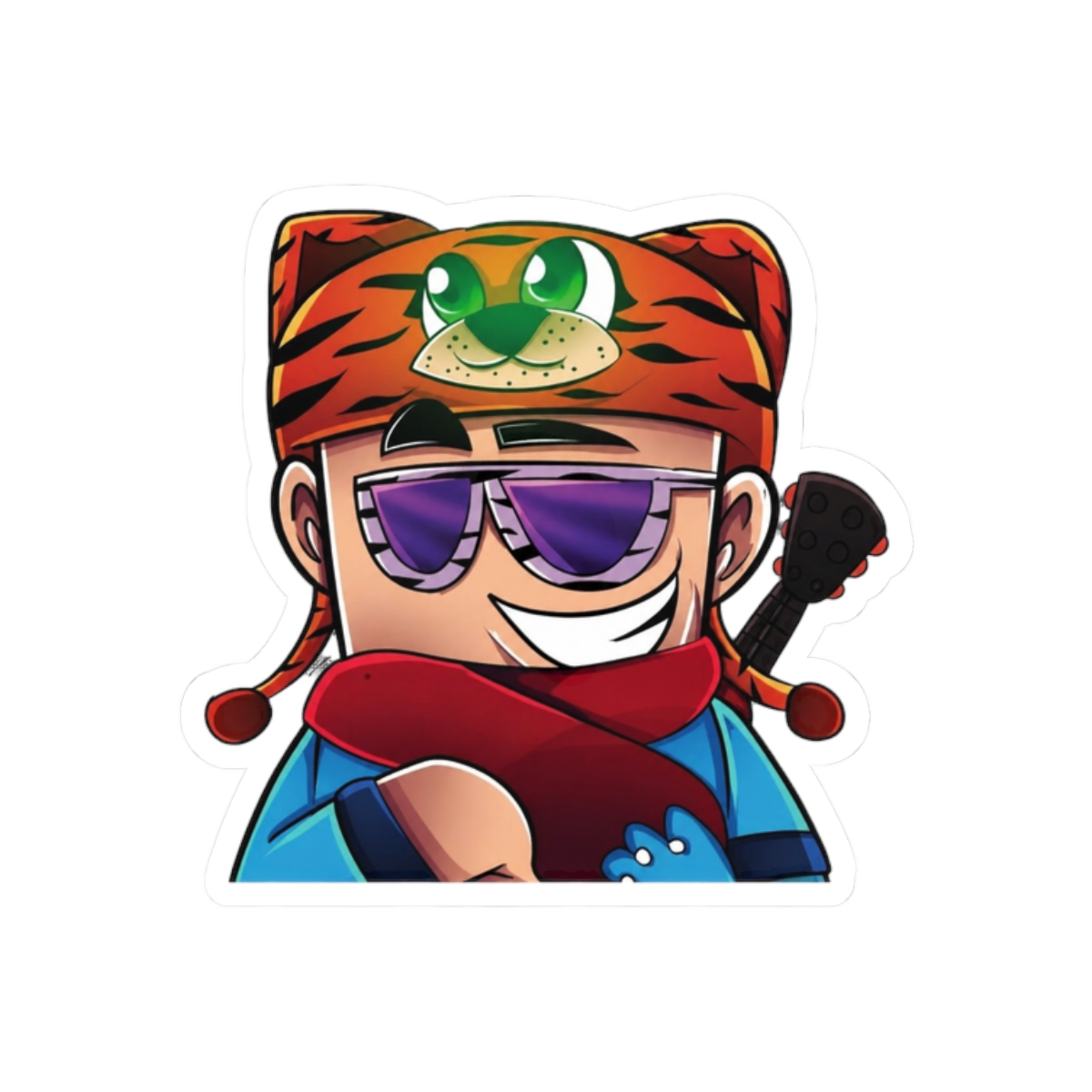 KreekCraft Roblox Fan Sticker | Bold Vinyl Decal - alternate angle 3, merchandise