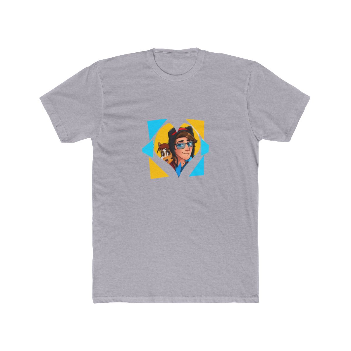 KreekCraft Roblox Bold T Shirt - Superfan Gamer Gift - alternate angle 5, merchandise