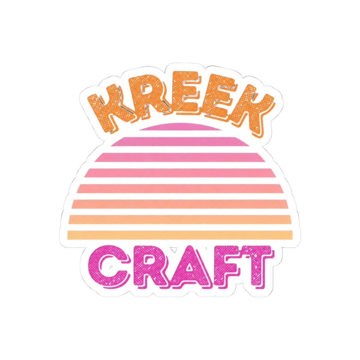 Kreek Craft Roblox Bold Emblem Sticker | Fan Vinyl Decal