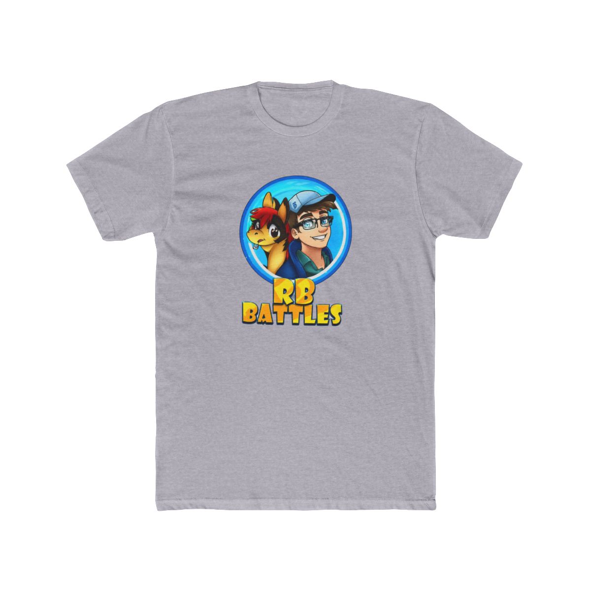 KreekCraft RB Battles Graphic T Shirt - Roblox Gamer Gift - alternate angle 3, merchandise