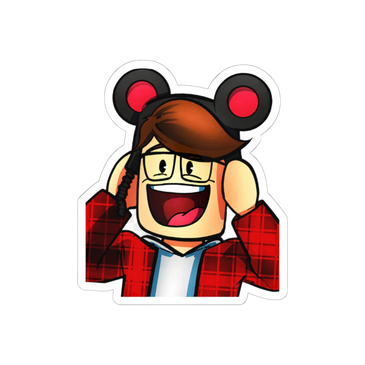 KreekCraft Roblox Fan Sticker | Cute Gamer Vinyl Decal Gift