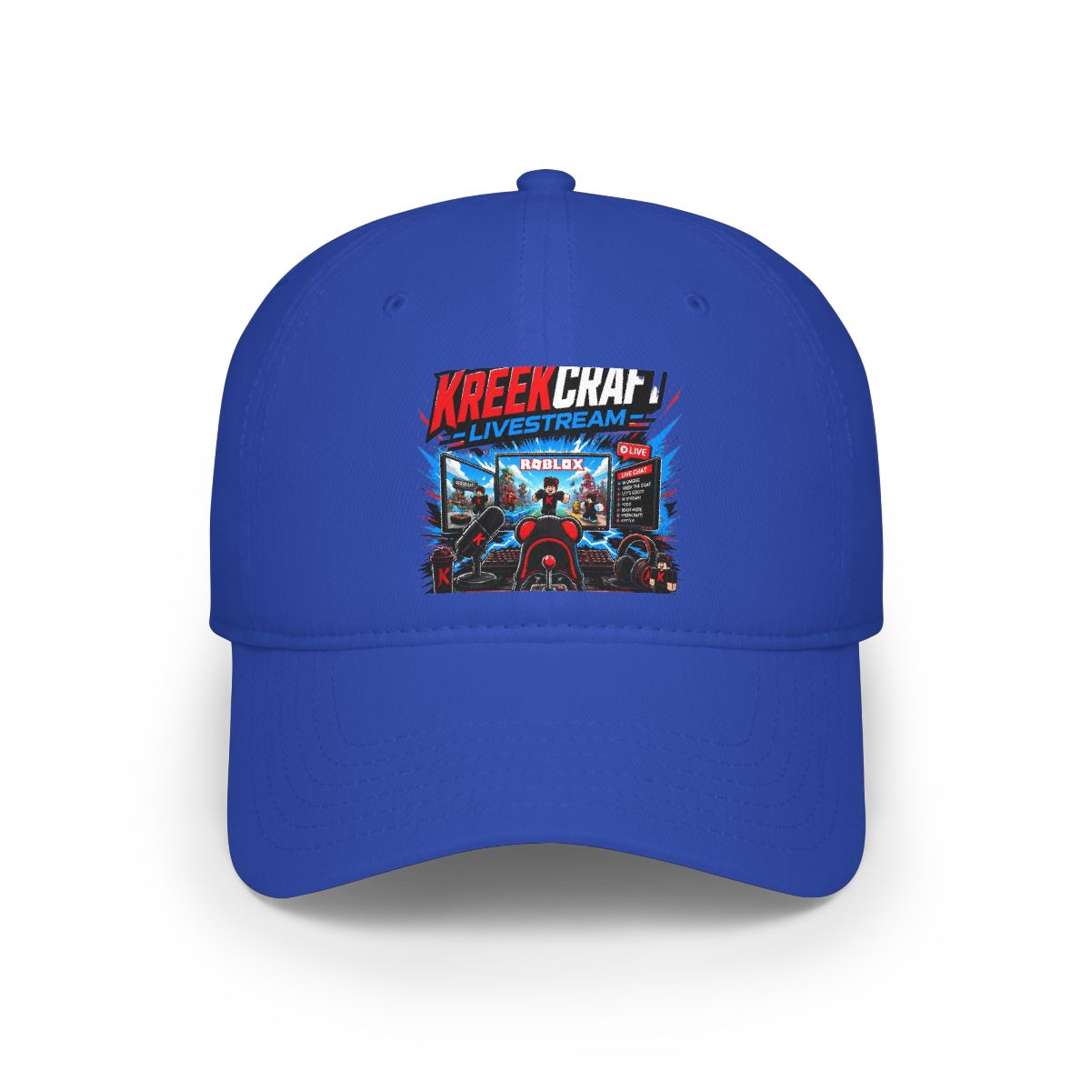 KreekCraft "KreekCraft Livestream" Hat - alternate angle 5, merchandise