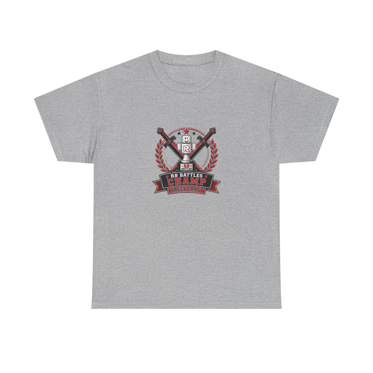KreekCraft "RB Battles" Unisex Tee - alternate angle 3, merchandise