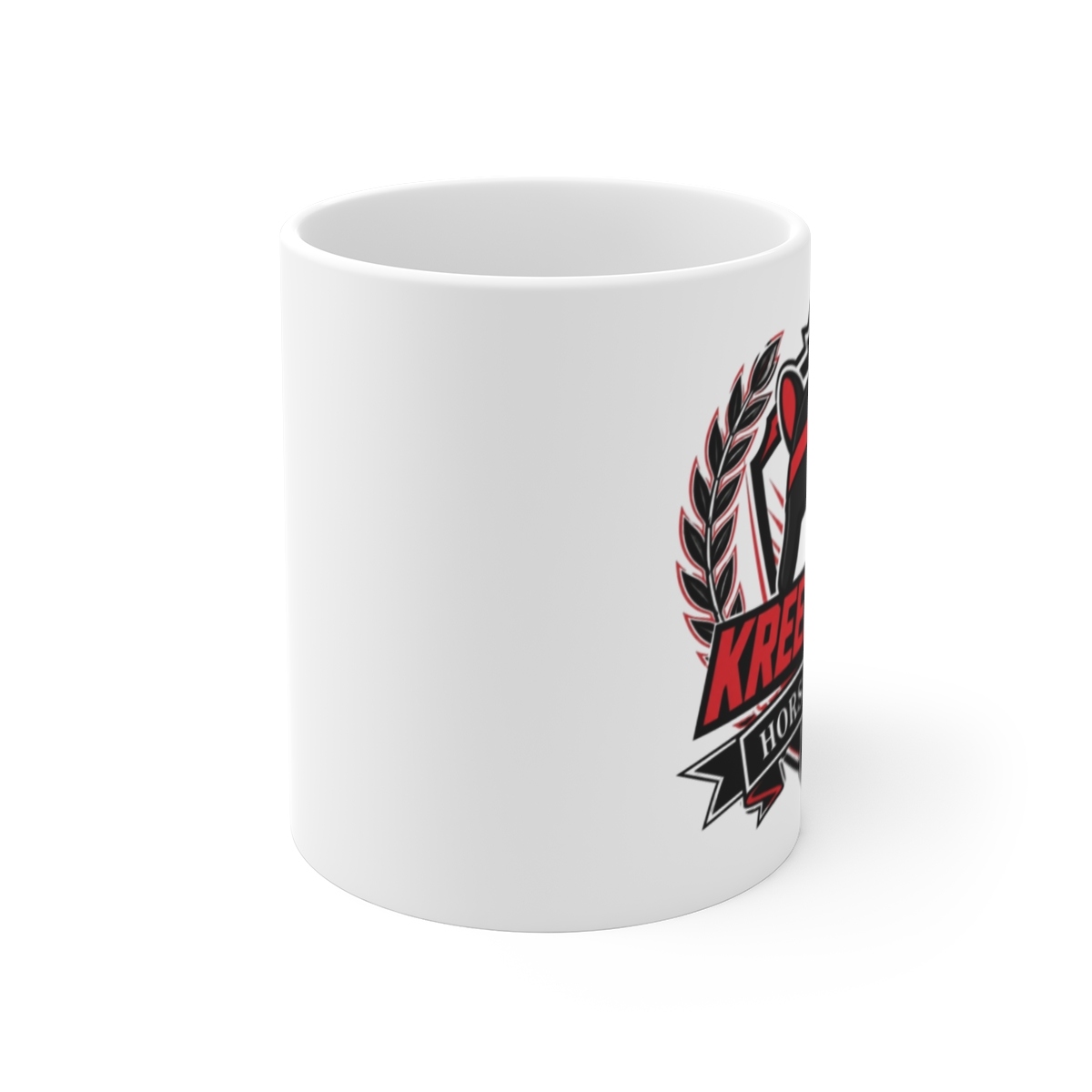 KreekCraft "KreekCraft" White Mug - alternate angle 1, merchandise