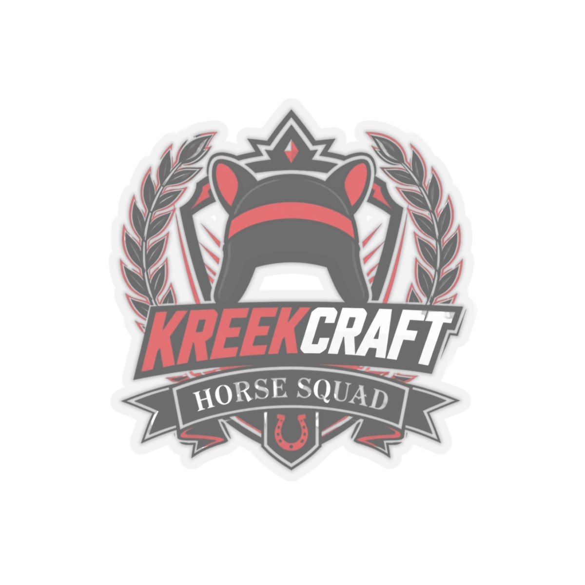 KreekCraft "KreekCraft" Sticker - alternate angle 2, merchandise