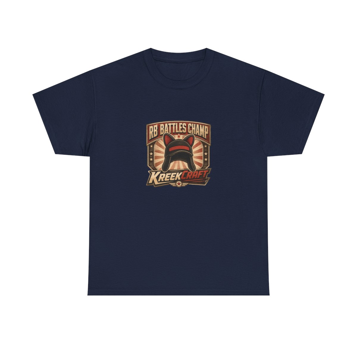 KreekCraft "KreekCraft" Unisex Tee - alternate angle 3, merchandise